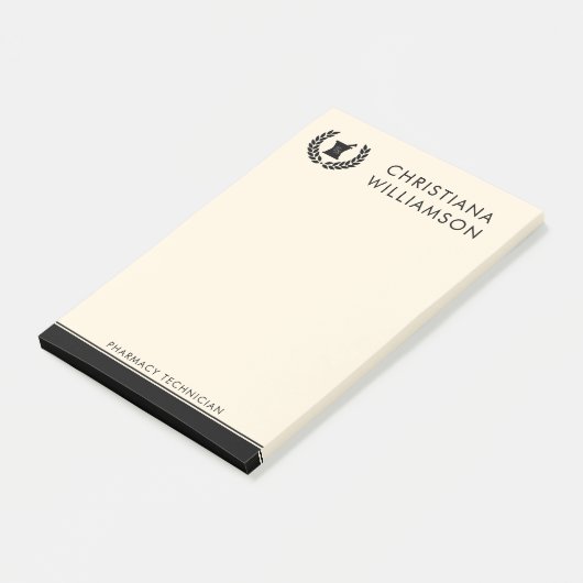 カスタムエレガント薬局技術職員 ポストイット (アングル)