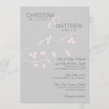 カスタムエレガント赤面ピンクグレ離れー結婚ズ