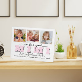 カスタムエレガントMimi Photo collage フォトプラーク