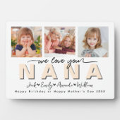 カスタムエレガントNana Photo collage フォトプラーク (正面)