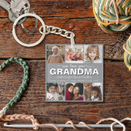 カスタムエレガントPhoto collage キーホルダー