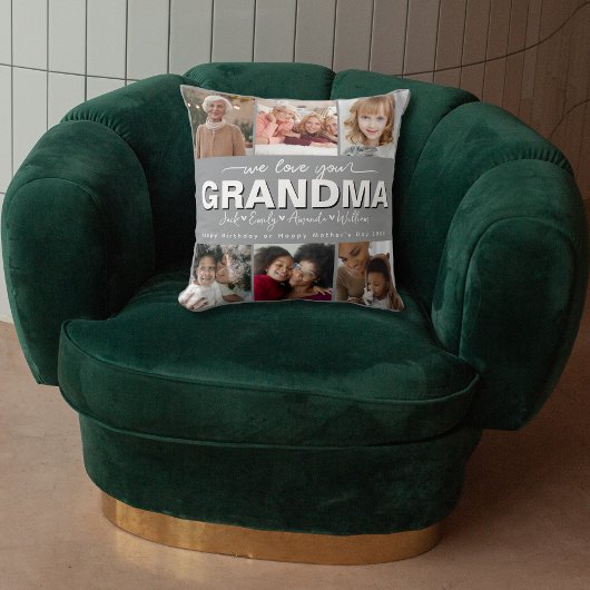 カスタムエレガントPhoto collage クッション