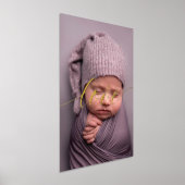 カスタムエレガントPHOTO LOVE SCRIPT実在金ゴールド 箔ポスター (レイダウン)