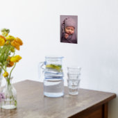 カスタムエレガントPHOTO LOVE SCRIPT実在金ゴールド 箔ポスター (レイダウン (キッチン))