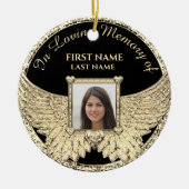 カスタムエンジェルウィングスセラミックオーナメント セラミックオーナメント (正面)