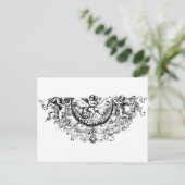 カスタムエンジェルウィングスチェルブフルーアディリスプリント ポストカード (スタンド正面)