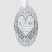 カスタムエンジェルハートとウィングス記念 オーナメント (正面)