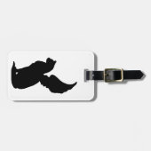 カスタムエンジェル猫ラゲッジタグ ラゲッジタグ (正面横)