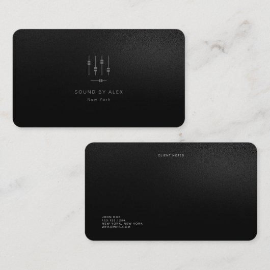 カスタムエンジニア用名刺 名刺 (正面/裏面)