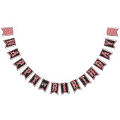 カスタムエージバックヤードBBQバースデーパーティーデコレーション バンティングフラッグ (全)