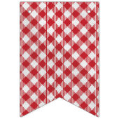 カスタムエージバックヤードBBQバースデーパーティーデコレーション バンティングフラッグ (第1の旗)