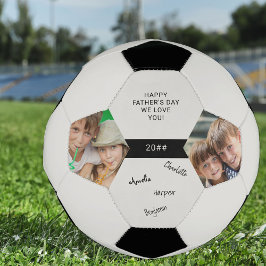 カスタムオケージョン2枚の写真入りサイン済みサッカーボール サッカーボール