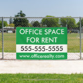 カスタムオフィス貸出実在財団 横断幕 (インサイチュ)