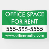 カスタムオフィス貸出実在財団 横断幕 (横)