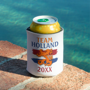 カスタムオランダ国旗 オレンジライオン TEAM HOLLAND 2026 缶クーラー