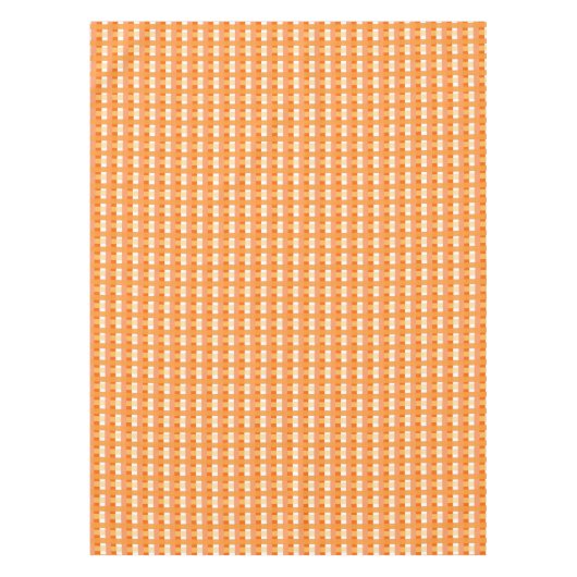 カスタムオレンジのテーブルクロス テーブルクロス (正面)