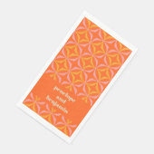 カスタムオレンジイエローレトロタイポグラフィ結婚ズ (コーナー)