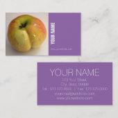 カスタムオーガニックApple Fresh Fruit Business Card 名刺 (正面/裏面)
