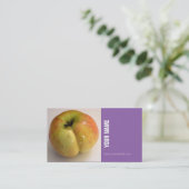 カスタムオーガニックApple Fresh Fruit Business Card 名刺 (スタンド正面)