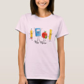 カスタムオーダーの先生グッズ Tシャツ (正面)