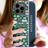 カスタムオーダーネーム 苔と石 Case-Mate iPhoneケース
