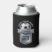 カスタムオーダー サッカーグッズ 缶クーラー (缶正面)