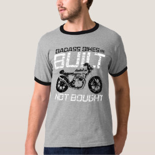 カスタムオートバイ買シ製の Tシャツ