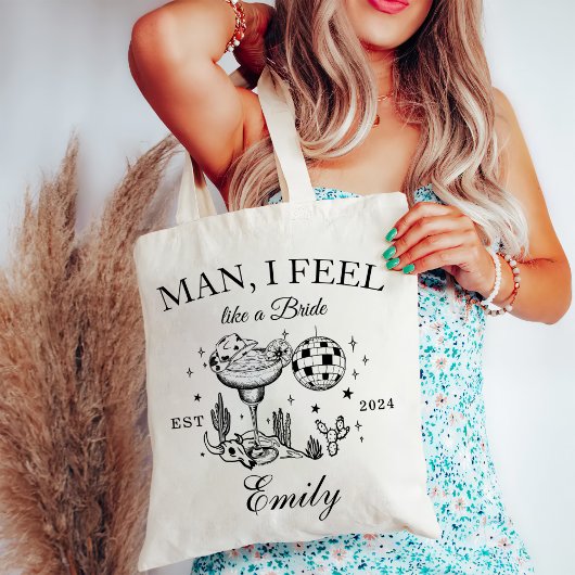 カスタムカウガール独身パーティー社交クラブ トートバッグ