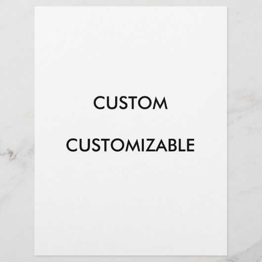 カスタムカスタマイズカスタマイズ空白の可 チラシ (正面)