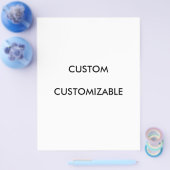 カスタムカスタマイズカスタマイズ空白の可 チラシ (シングル)