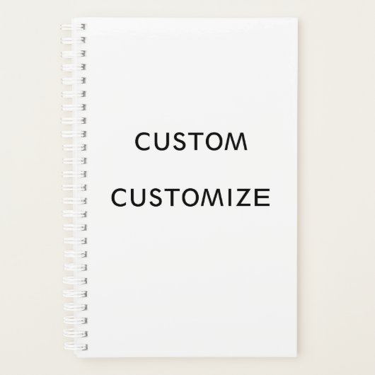 カスタムカスタマイズデザインテンプレート プランナー手帳 (正面)