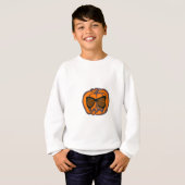 カスタムカッコいいパンプキンハロウィーン Tシャツ (正面フル)