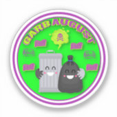 カスタムカットガルブリュッサステッカー シール (正面)