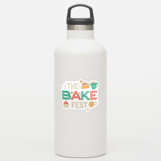 カスタムカットシール シール (ウォーターボトル)