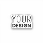 カスタムカットビニールのシール[全サイズ] シール (正面)