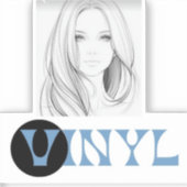 カスタムカットビニールサンチッカー シール (正面)