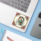 カスタムカットビニールシール シール (ノートパソコンとiPhone)