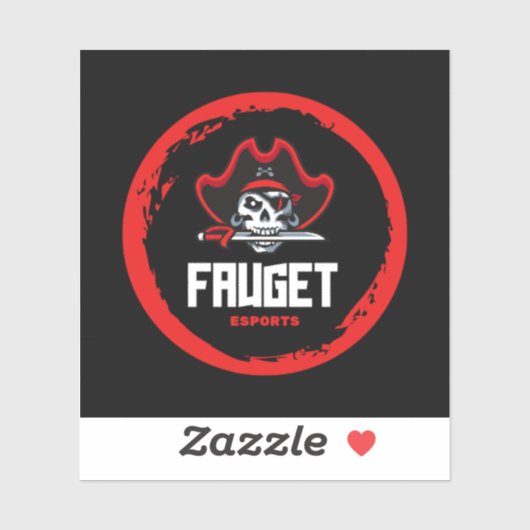 カスタムカットビニールステッカーFAUGET シール (シート)