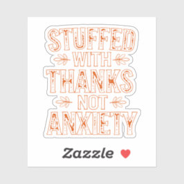 カスタムカットビニール詰まったステッ感謝していク シール