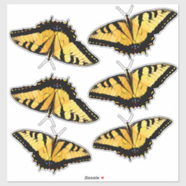 カスタムカットビニール – 6虎アゲハチョウ シール