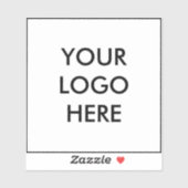 カスタムカット事業ロゴウォーターボトルビニール シール (シート)