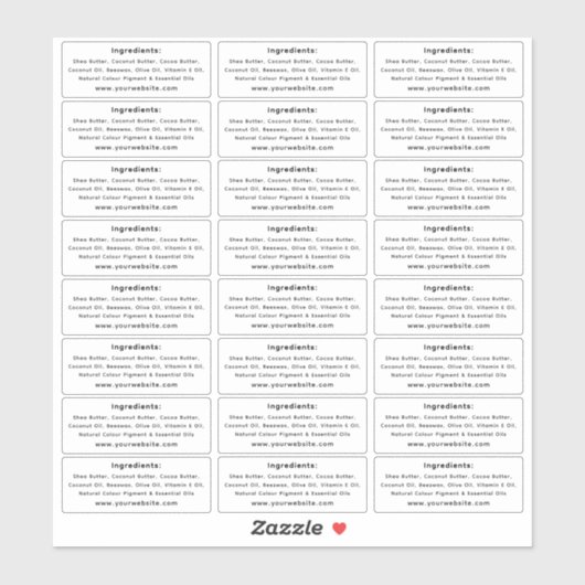 カスタムカット小型製品原料ビニル シール (シート)