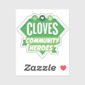 カスタムカット2"x2"ビニールステッカー シール (シート)