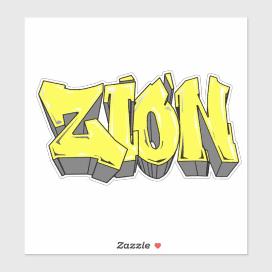 カスタムカット「トニー」グラフィティビニールシール シール (シート)