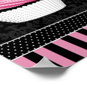 カスタムカップケーキベーカリー事業ポスター ポスター (角)