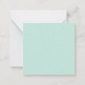 カスタムカップケーキ又はクッキーデコレータ ノートカード (裏面)