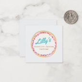 カスタムカップケーキ又はクッキーデコレータ ノートカード (正面/裏面インサイチュ)