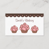 カスタムカップケーキ名刺 名刺 (正面)