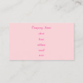 カスタムカップケーキ名刺 名刺 (裏面)