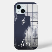 カスタムカップルの写真の愛 Case-Mate iPhoneケース (裏面)